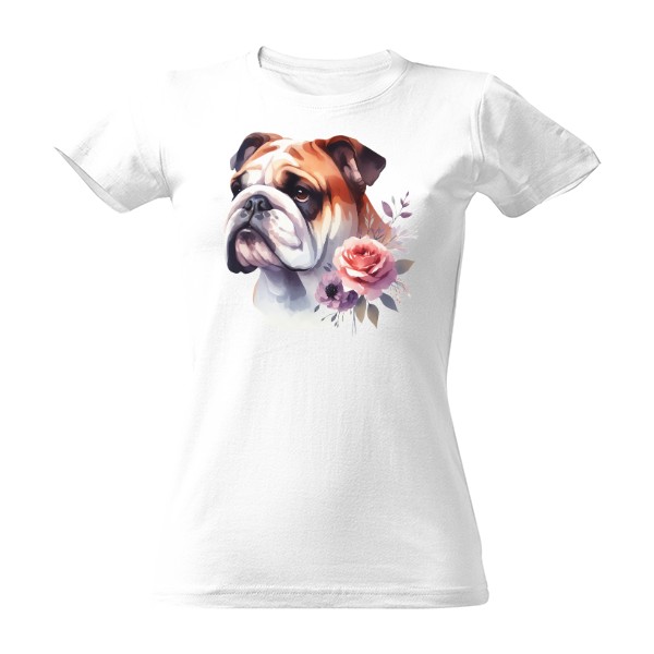 Tričko s potiskem Anglický Buldok