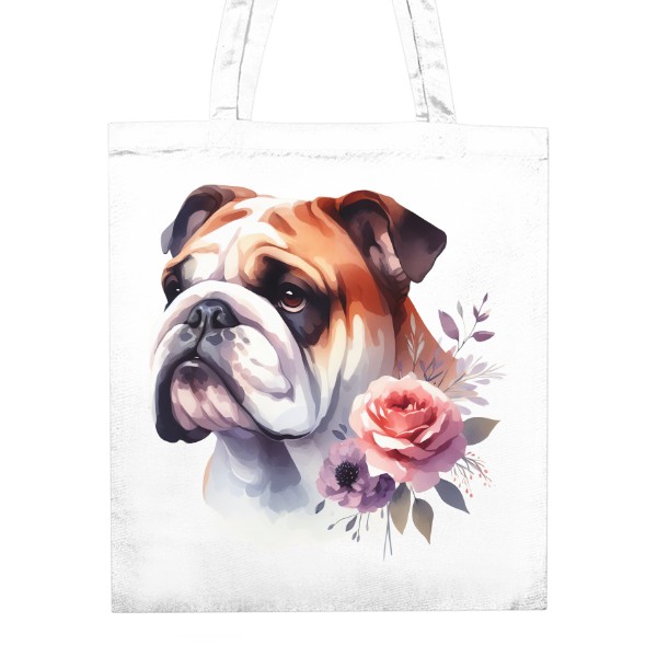 Nákupní taška unisex s potiskem Anglický Buldok
