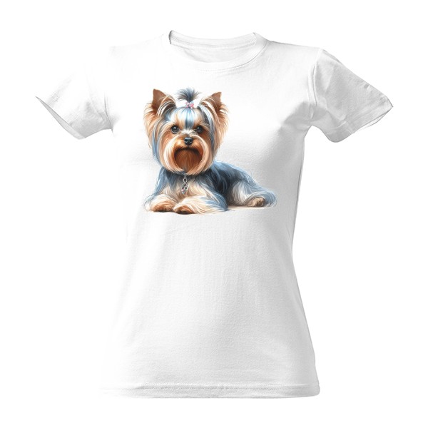 Tričko s potiskem Jorkšírský teriér 