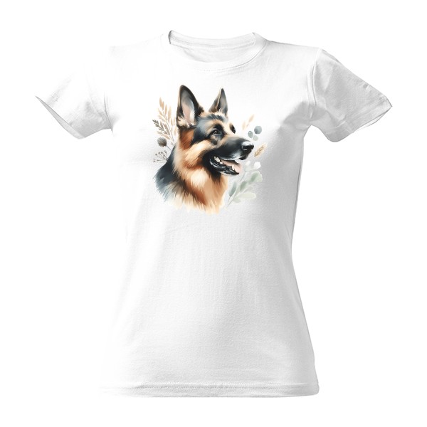 Tričko s potiskem Německý ovčák