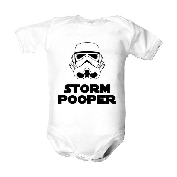 Dětské body s potiskem Storm Pooper body